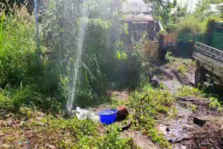 water leakage in japan water project  Thalipparamp vellarampara  വെള്ളാരംപാറ  തളിപ്പറമ്പ്