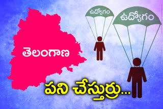 Reduced unemployment rate in Telangana