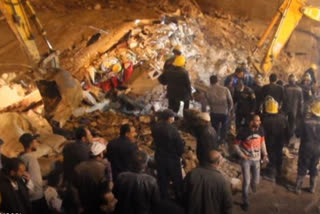 Building collapses in Egypt