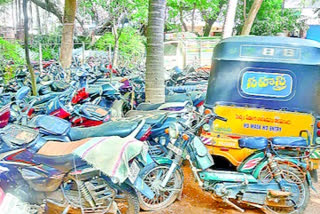 vehicles cases in Guntur