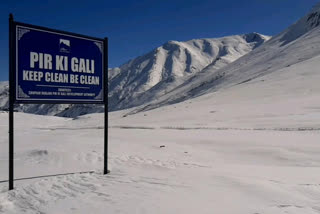Snow clearance operation underway on Mughal road