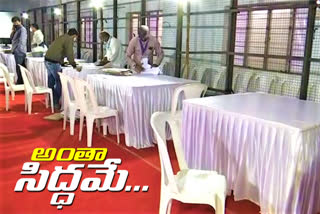 all set for ghmc election counting in domalguda