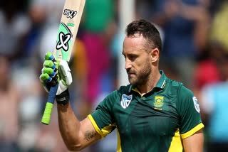 FAF du plessis gets trested for ODI series against england says CSA