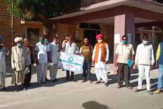 Barmer news, Indian Farmers Association submits memorandum