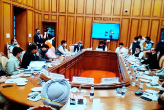 meeting of  minority welfare committee of the delhi assembly