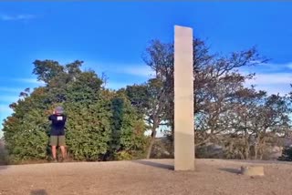 Mysterious new monolith appears in California