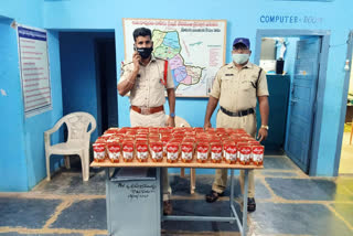 172 pockets of Karnataka liquor seized in Uduguru