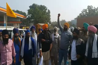 farmers protest against agriculture law palwal