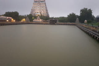 Heavy rain in Cuddalore: Rain water around Chidambaram Natarajar temple