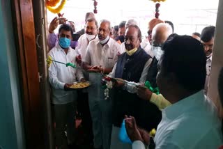 ks-eshwarappa-inaugurates-new-building-at-panchayat-raj-engineering-department