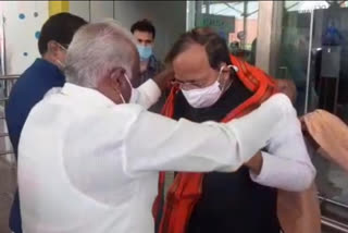 State BJP Incharge Arun Singh Arrival To Karnataka