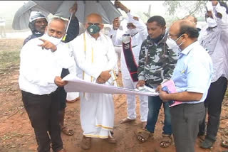 Jawahar reddy inspected several places in Tirumala