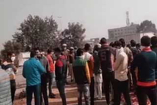 Police detained farmers gurugram