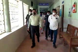 collector sharma sudden inspection in kalwakurthy govt hospital