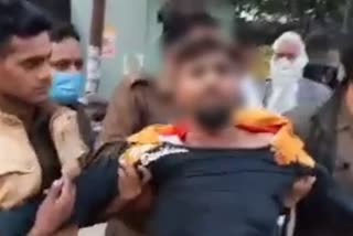 youth beaten on suspicion of love jihad in aligarh