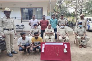 theft case of belgavi; 2 are arrested !