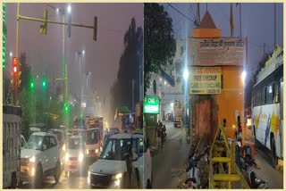 Red light will end up in front of Vivek Vihar underpass