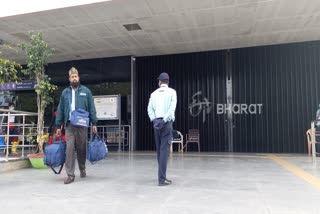 The main gate of our metro Kempegowda station is Band