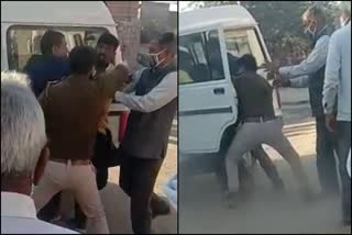 जोधपुर में वायरल वीडियो, वायरल वीडियो की खबर, उपनिरीक्षक कन्हैया लाल, बदमाश को छुड़ाकर ले गए उसके साथी, क्राइम न्यूज,  jodhpur latest news, Viral video in jodhpur, Sub Inspector Kanhaiya Lal