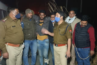 A miscreant shot in a police encounter in noida