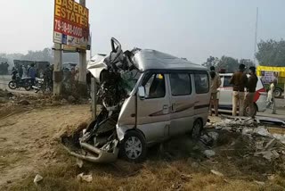 Farmer died in road accident during on Singhu border