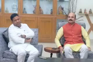 Minister लघु जल संसाधन मंत्री संतोष कुमार सुमन