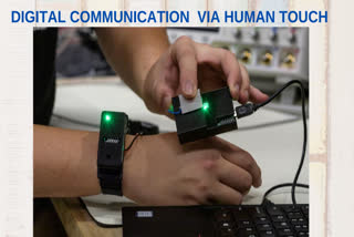 Research by Purdue University engineers , digitally communicate via human touch