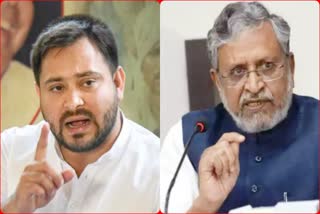 sushil modi attack tejaswi