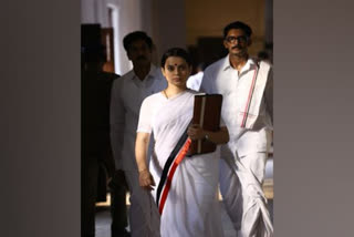 Kangana shares stills from 'Thalaivi'