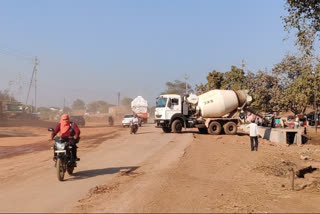 fore lane road construction in bematara