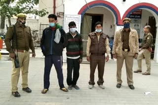 driver murdered in shamli# three murder accused arrested in shamli