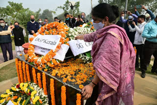 body of former IB chief dineshwar sharma arrived gaya international airport