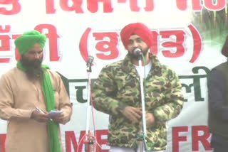 diljit at singhu border