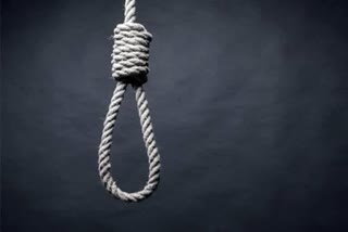 Girl dead body found hanging from a tre