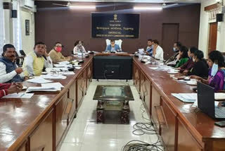 meeting to discuss about district education department