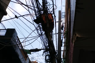 Wiring problem in New Mahavir Nagar