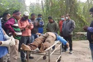 a tmc leader lost control of his bike and fell into the pond cause of death in north dinajpur