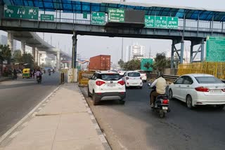 Police forces Delhi-Faridabad Badarpur border