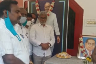 nandigama mla jaganmohan rao pays tributes to ambedkar