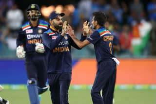 Chahal equals Bumrah's record for most wickets for India in men's T20Is