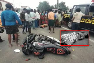 a person died and two persons injured in a road accident