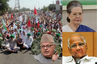 Prominent opposition leaders issue joint statement backing farmers' stir and Dec 8 Bharat Bandh