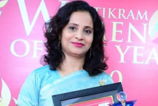 Jasmine Hussain of Guwahati has been honored as the best woman of the year