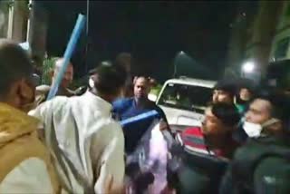 Trinamool-BJP clash in Serampore