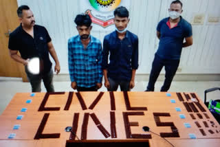 Police arrested two accused for selling intoxicating tablets