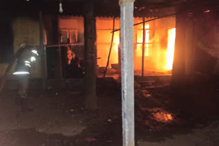 Fish Development Corporation fire at Godown