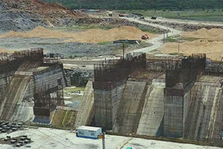 One hundred feet YSR statue at Polavaram project in-ap