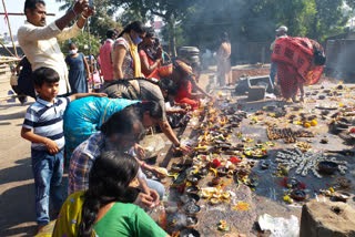 karthika masam special pooja in thousand pillar temple