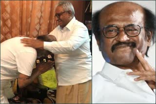 Rajinikanth took brother blessings