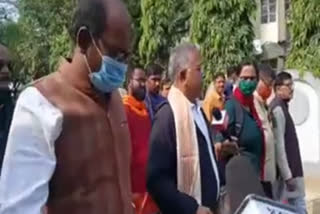 Dilip Ghosh leading Uttarkanya Abhiyan